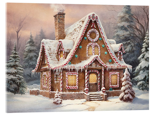Akryylilasitaulu Ggingerbread Cottage