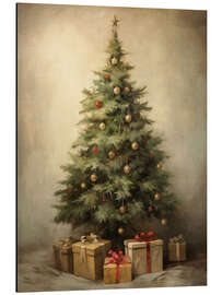 Magnettafel Weihnachtsbaum mit Geschenken