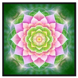 Gerahmter Kunstdruck Reines Herzbewusstsein