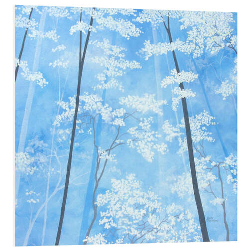 Foam board print Bright Sky Love