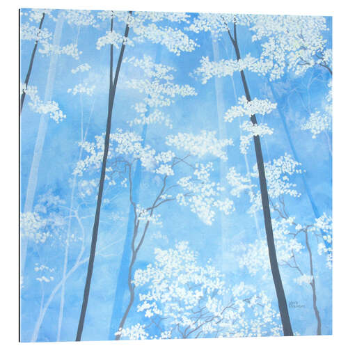 Tableau en plexi-alu Bright Sky Love