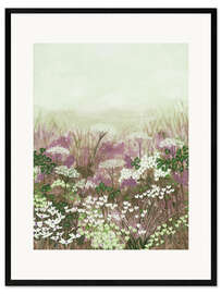 Impresión de arte enmarcada Cottage Garden Love