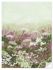 Wandsticker Cottage Garden Love