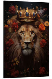 Magnettafel König der Savanne