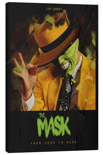 Canvas print The Mask - From Zero To Hero