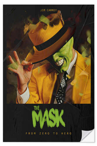 Wandsticker The Mask - From Zero To Hero