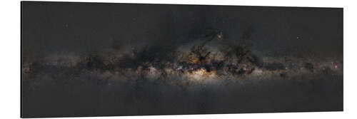 Aluminium print Milky Way Panorama