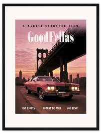 Framed art print GoodFellas - A Martin Scorsese Film - 2ToastDesign
