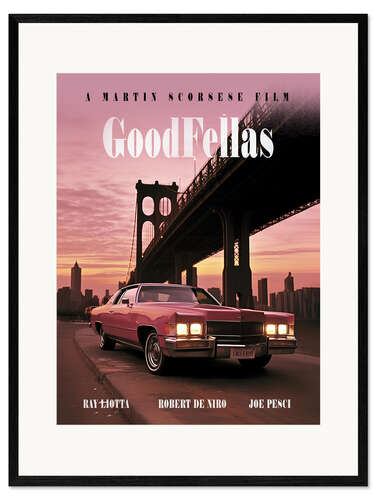 Impresión de arte enmarcada GoodFellas - A Martin Scorsese Film