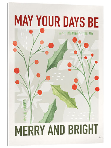 Gallery print May Your Days Be Merry and Bright