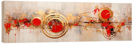 Wood print Fateful Encounters - Melanie Viola