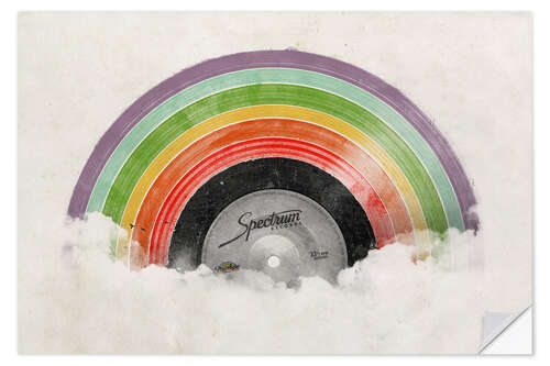 Vinilo para la pared Rainbow Classics