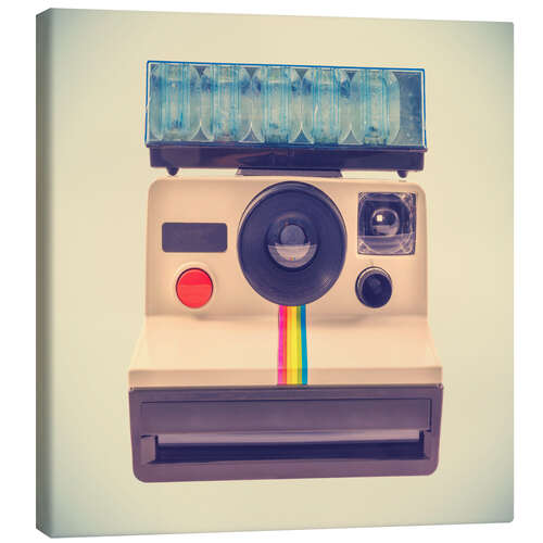 Canvas-taulu Cute Seventies Instant Camera