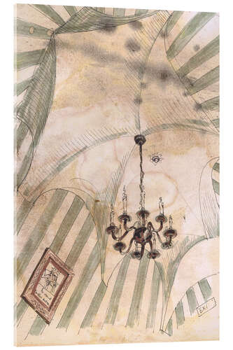 Tableau en verre acrylique Nostalgia Haven