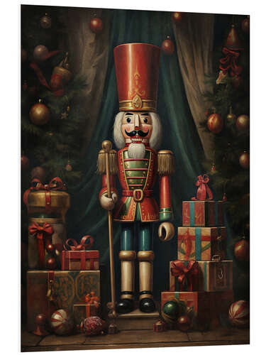 Foam board print Christmas Nutcracker