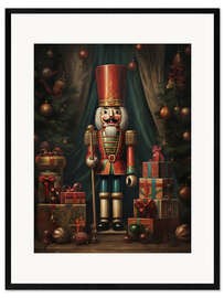 Kunsttryk i ramme Christmas Nutcracker