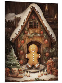 PVC print Gingerbread Man