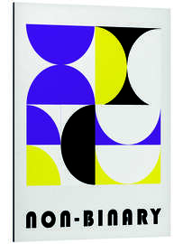 Magnettafel Non-Binary Abstract