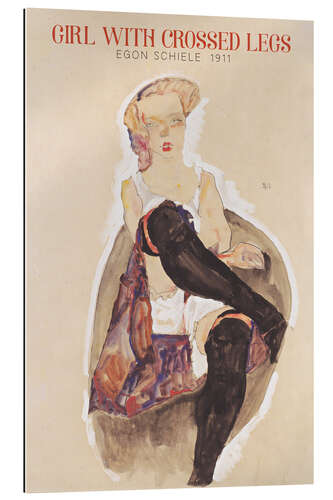 Gallery print Girl With Crossed Legs, 1911