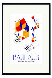 Gerahmter Kunstdruck Bauhaus, Mechanical Stage Design 1925