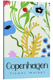 Magnettafel Flower Market Copenhagen II