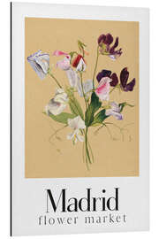 Magnettafel Flower Market Madrid I