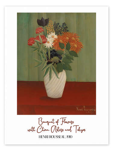 Poster Bouquet of Flowers, 1910