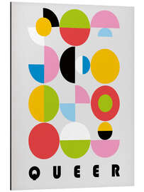 Magnettafel Queer Abstract