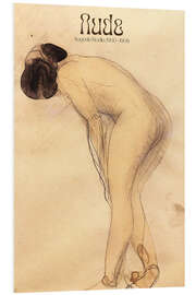 Foam board print Nude, 1900-1908