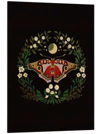 Magnettafel Mondmotte