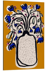 Magnettafel Stillleben auf Senfgelb