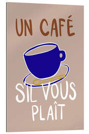 Gallery print Un café, s&#039;il vous plaît