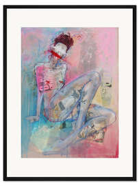 Gerahmter Kunstdruck Woman Without a Face