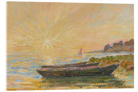 Obraz na szkle akrylowym Boats in Martigues - Francis Picabia