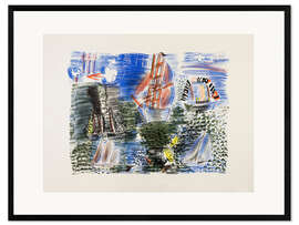 Ingelijste kunstdruk The Sea