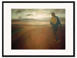 Framed art print The Sower, Fritz Mackensen