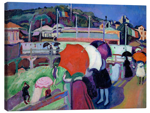 Canvastavla The Three Umbrellas