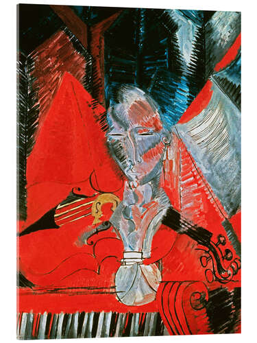 Tableau en verre acrylique Homage to Mozart