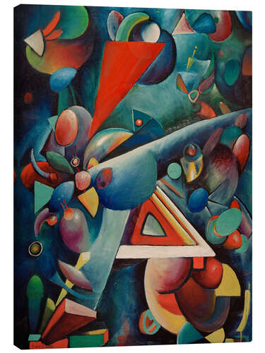 Canvas print Composition XIV, Rudolf Bauer