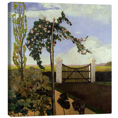 Canvas print The Garden Gate, Julius Bretz