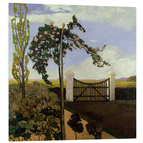 Tableau en PVC The Garden Gate