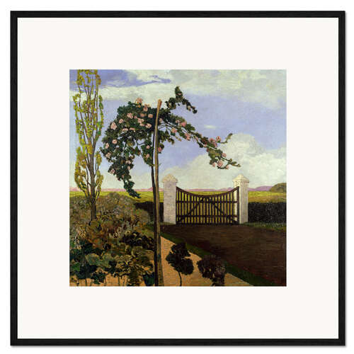 Impresión de arte enmarcada The Garden Gate