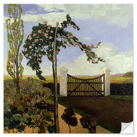 Selvklebende plakat The Garden Gate