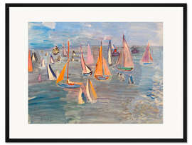 Gerahmter Kunstdruck Regatta