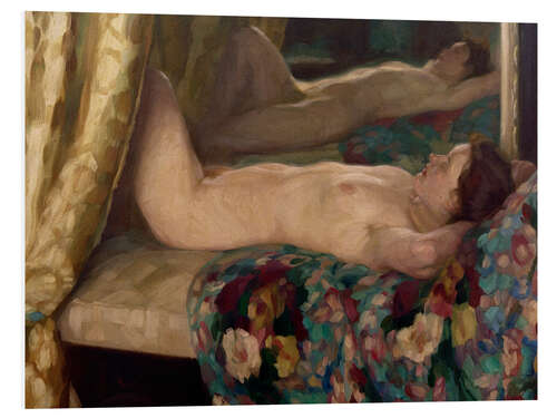 Tableau en PVC Female Nude, Adolf Münzer