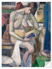 Selvklebende plakat Seated Nude, Albert Gleizes