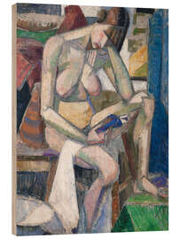 Trätavla Seated Nude, Albert Gleizes