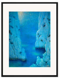 Gerahmter Kunstdruck La Calanque