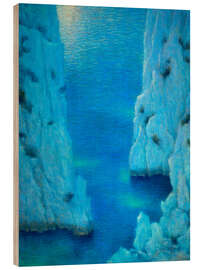 Holzbild La Calanque