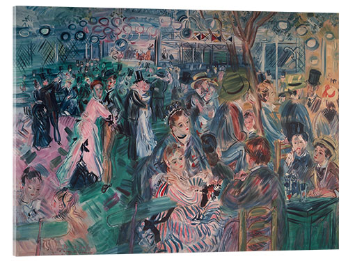 Quadro em acrílico The Moulin de la Galette